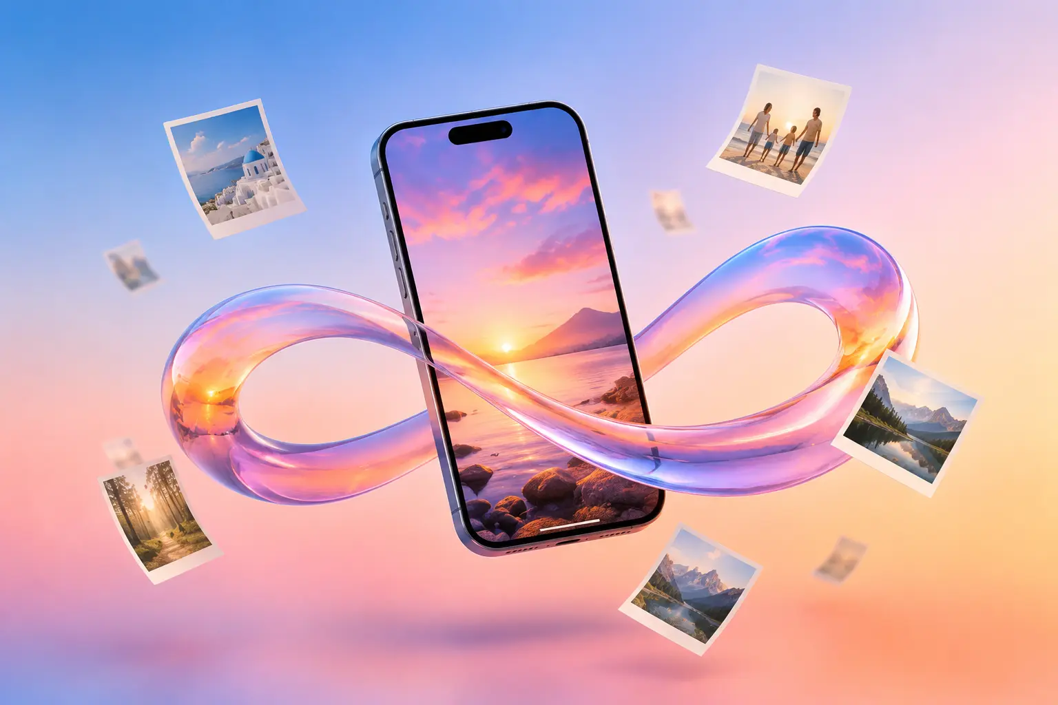 MiraFolio：照片围绕 iPhone 轮换